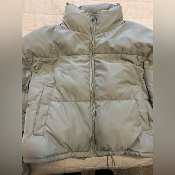 H&M Jackets & Blazers - H&M Gray Puffer Jacket